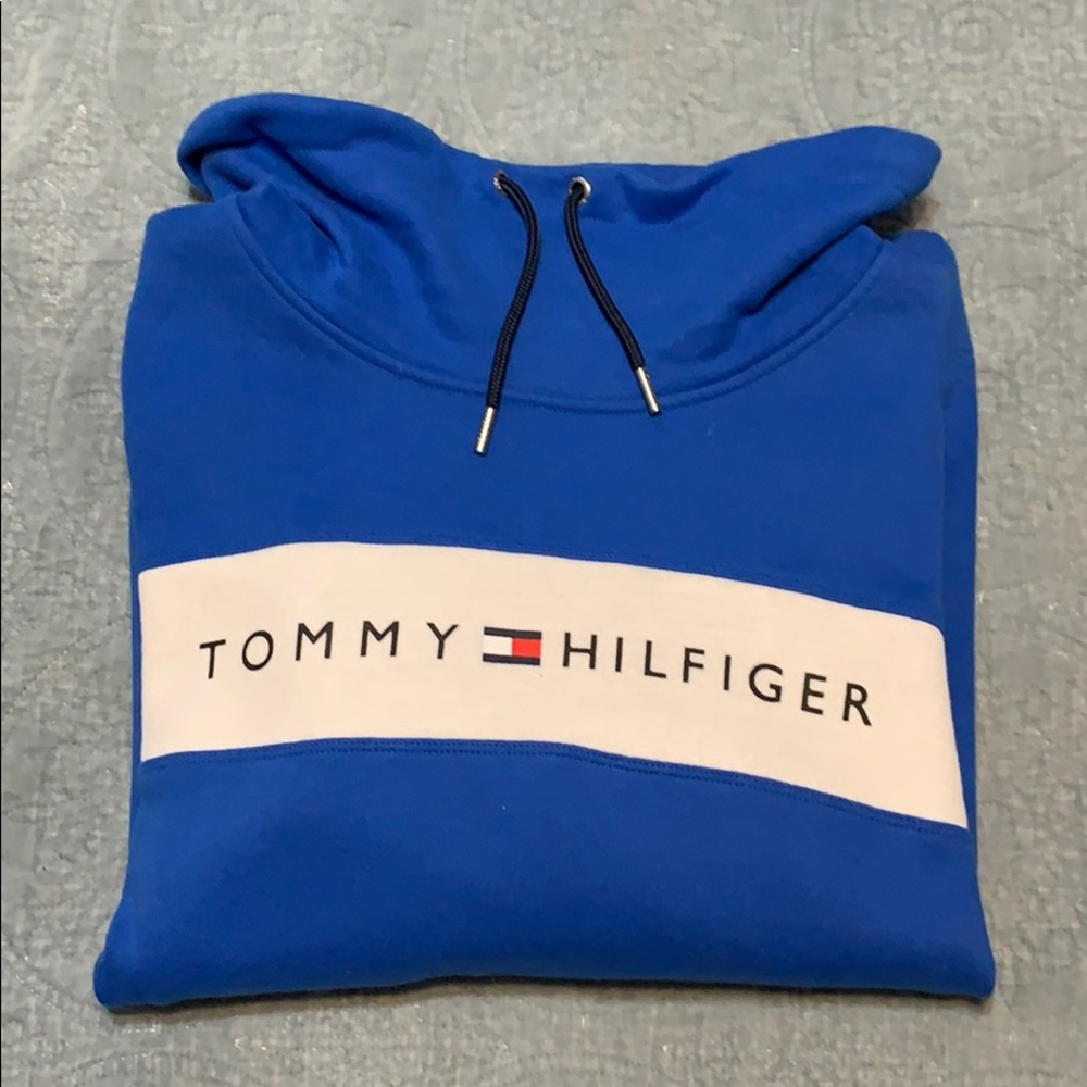 cowl neck tommy hilfiger sweatshirt